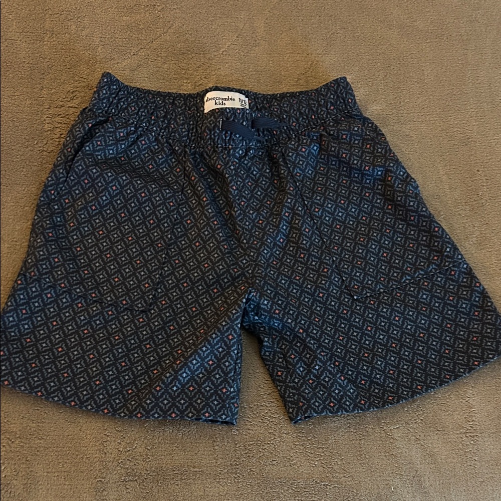 Abercrombie Kids Blue Patterned Shorts